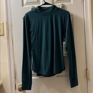 Lululemon Rulu Running Long Sleeve mock neck Top